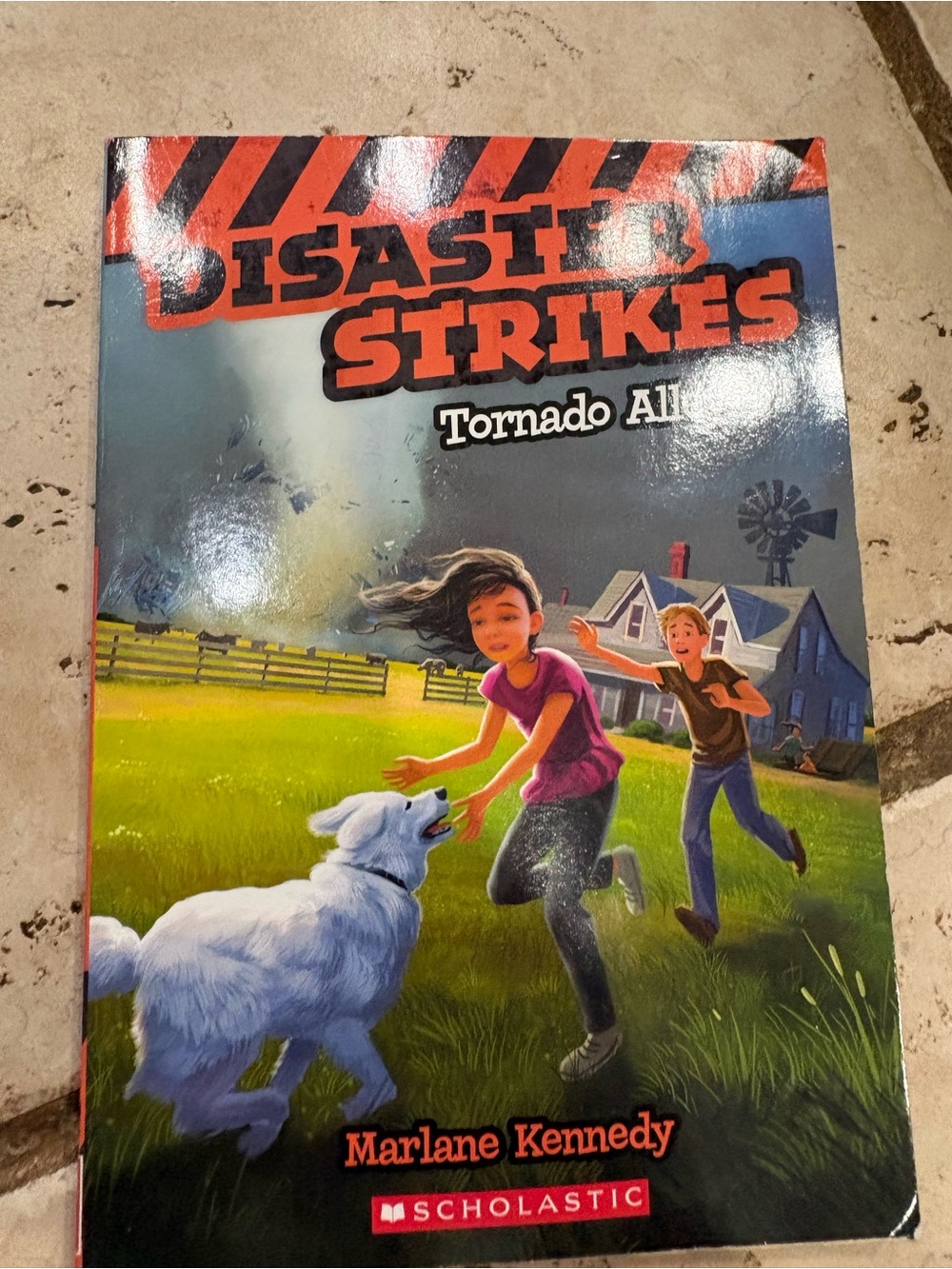Scholastic Disaster Strikes Tornado All - Red, Orange, Green, Blue